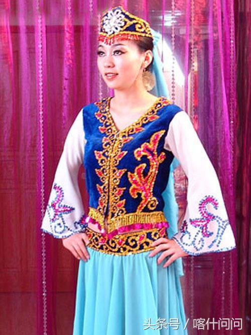 帶你維吾爾族服飾花樣較多，非常優(yōu)美，富有特色